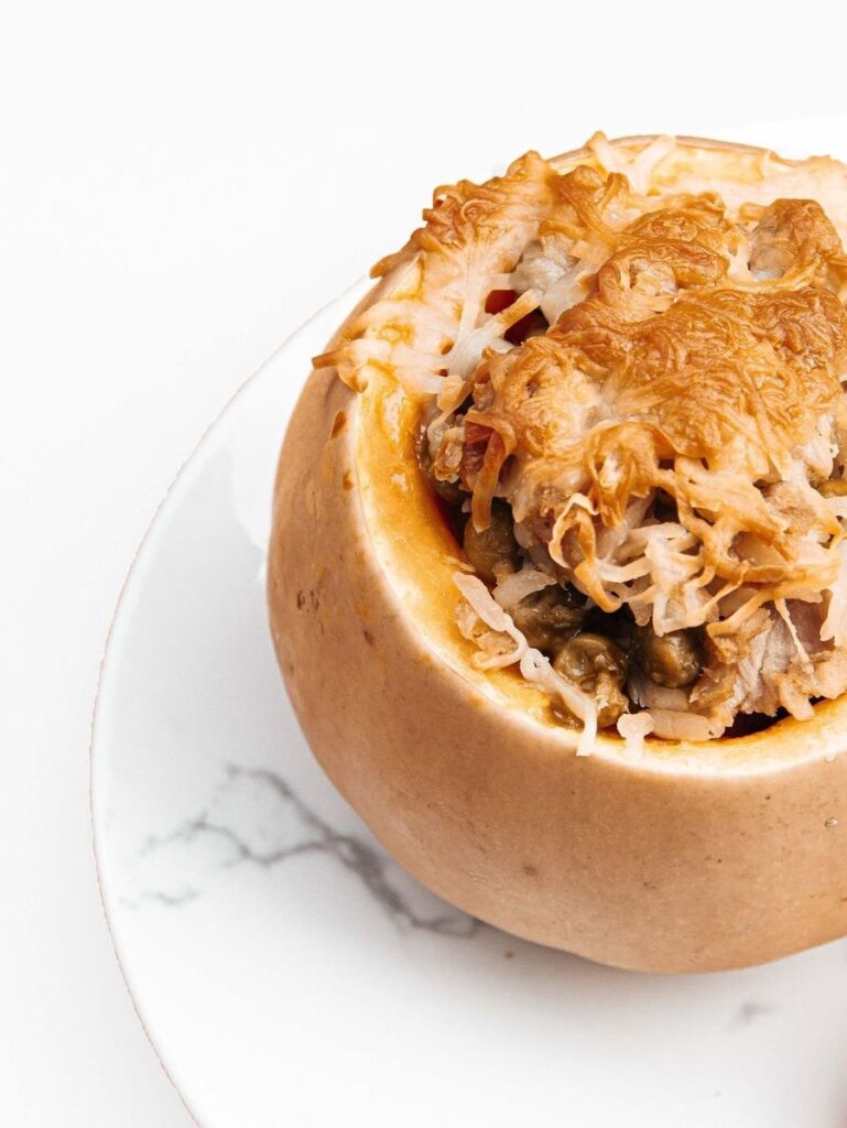 calabaza rellena