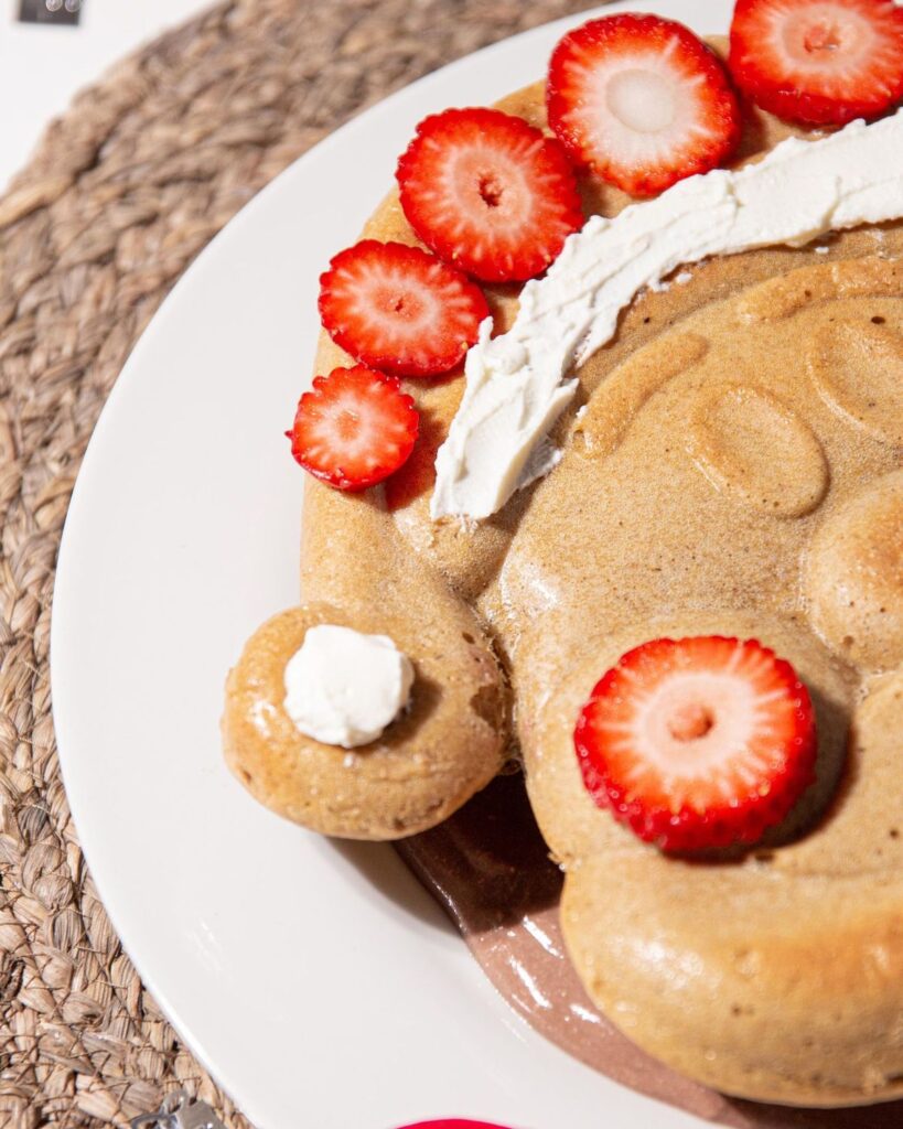 bizcocho papa noel fit