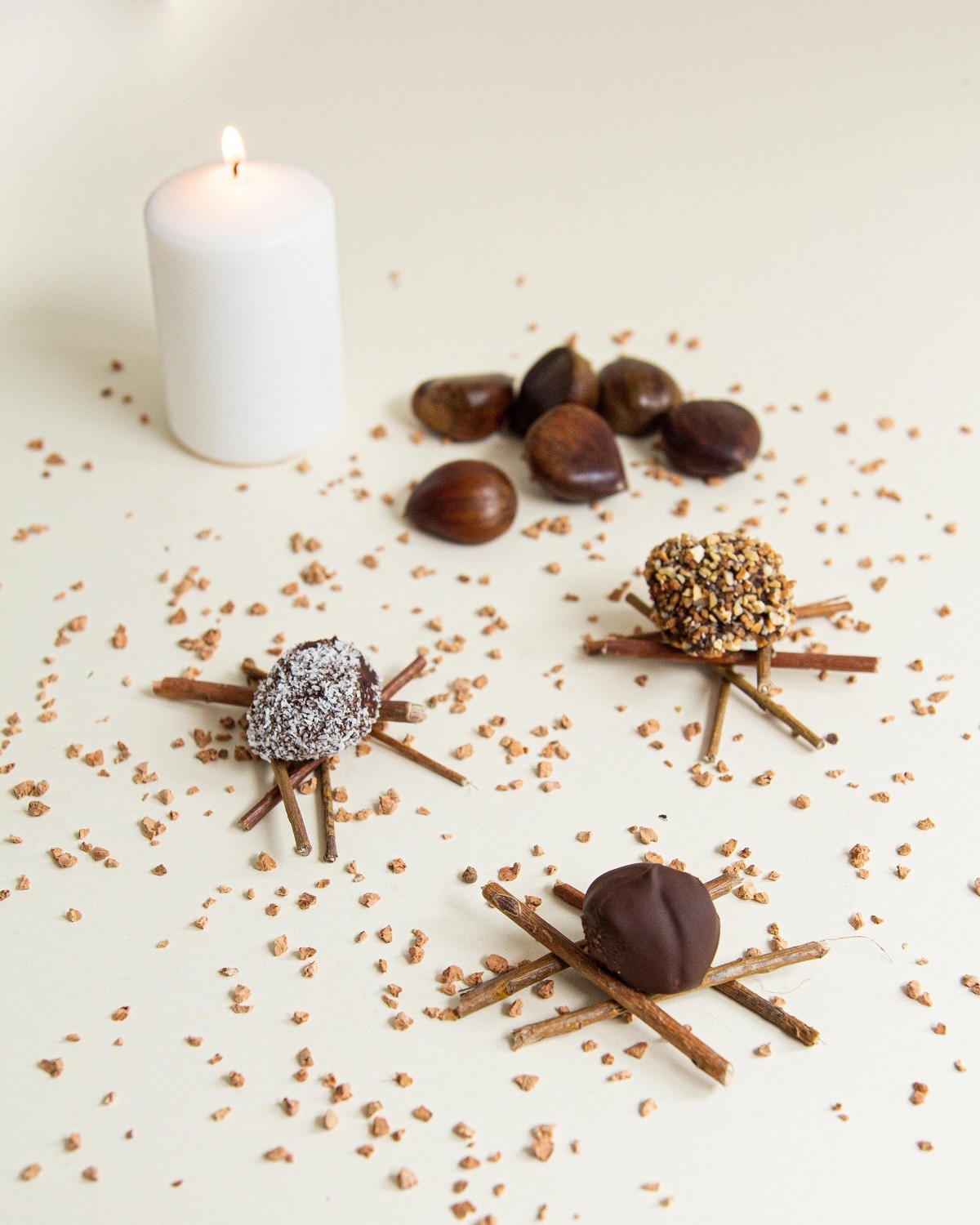 bombones de castaña