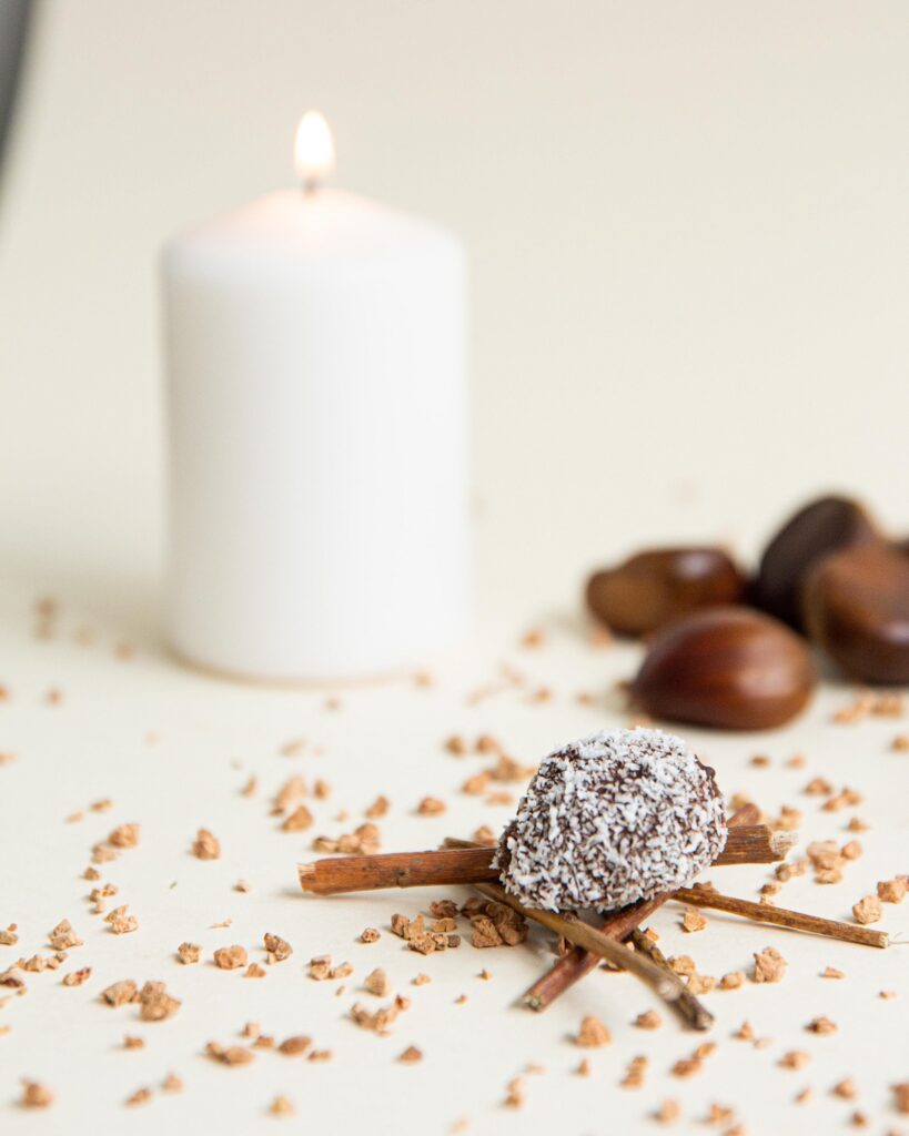 bombones de castaña