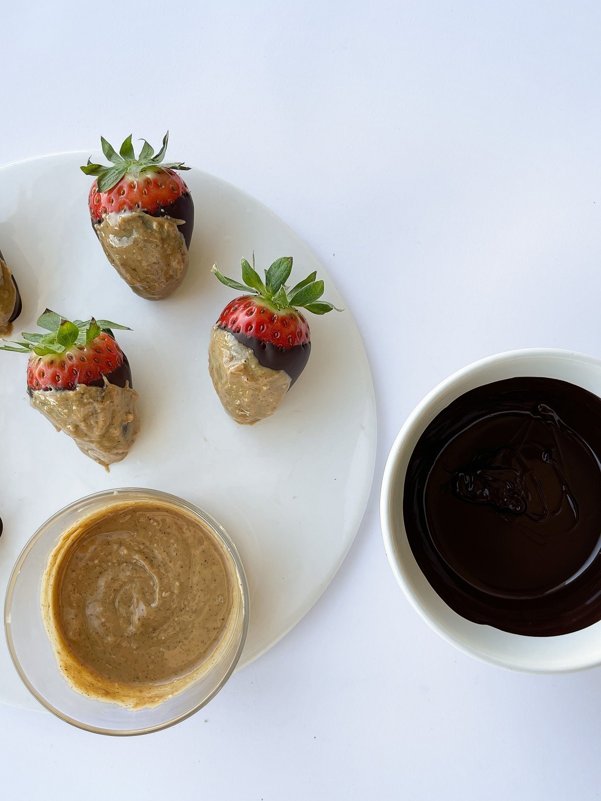 bombones fit de fresa