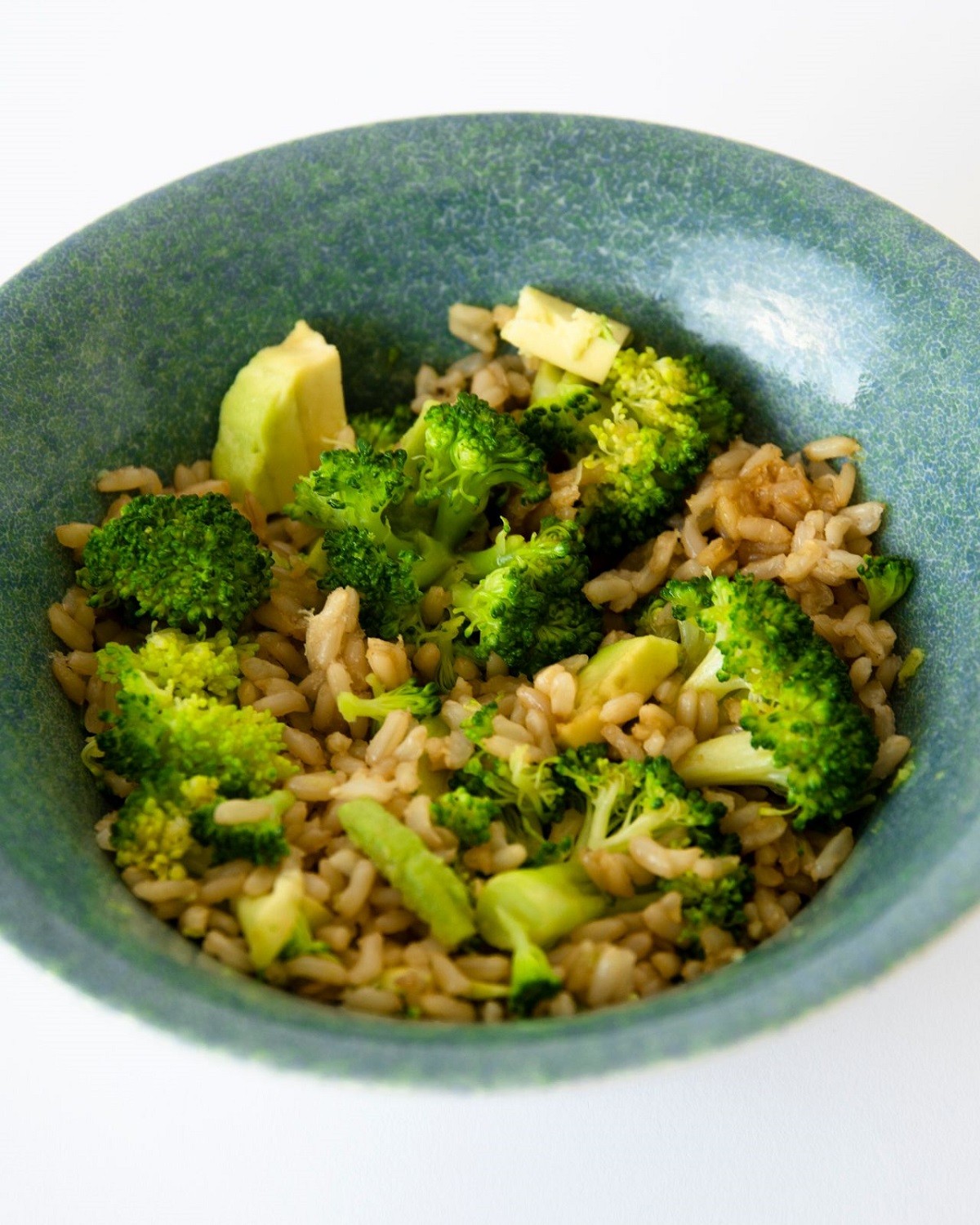 arroz con brócoli