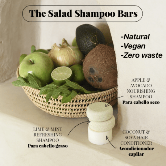 champú sólido Salad Code