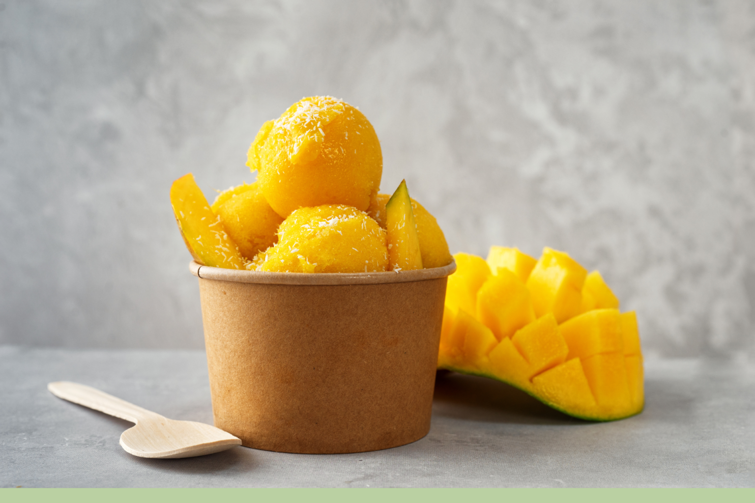 Sorbete de mango y piña muy refrescante - VIKIKA Blog