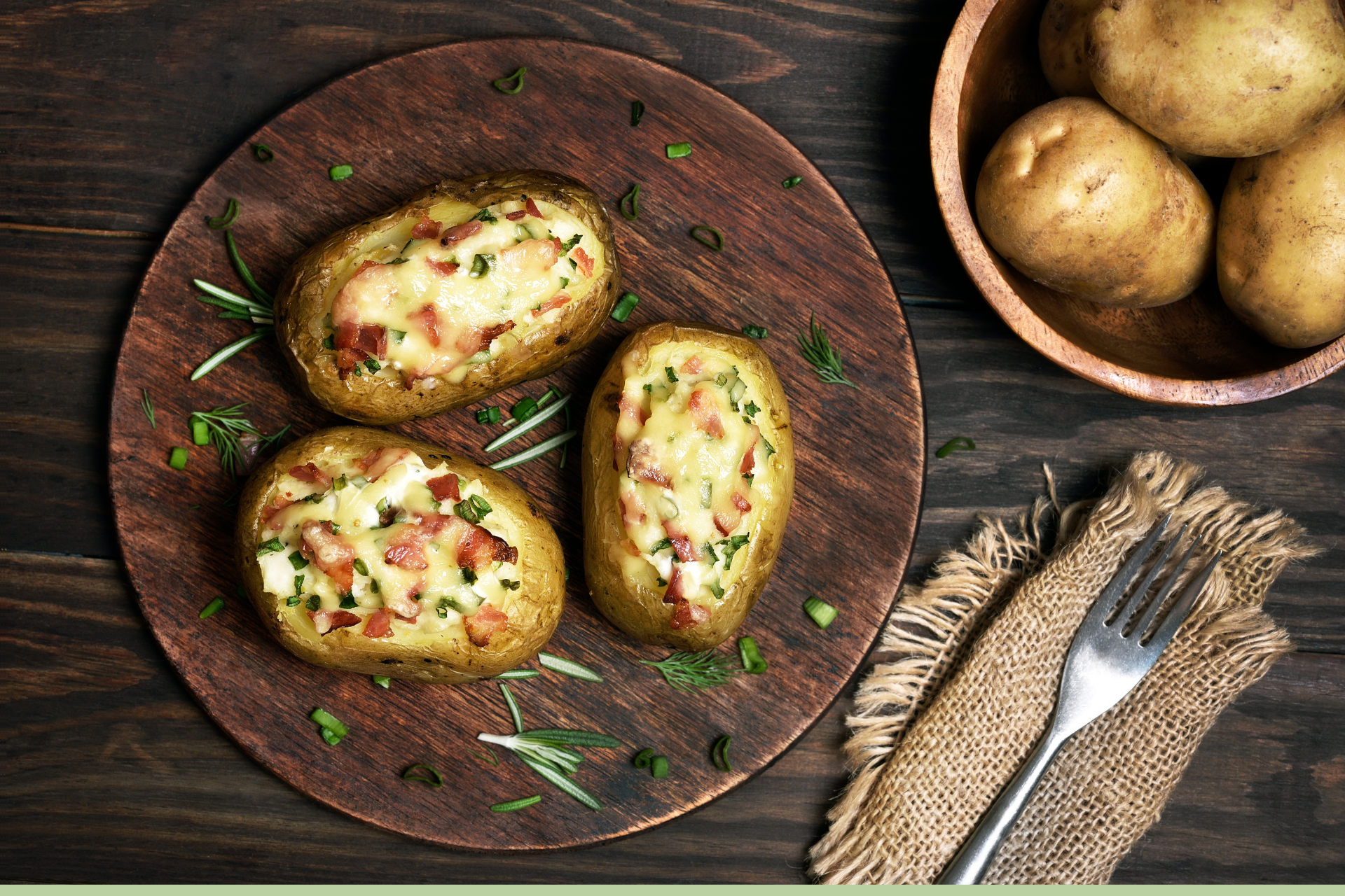 patatas rellenas airfryer