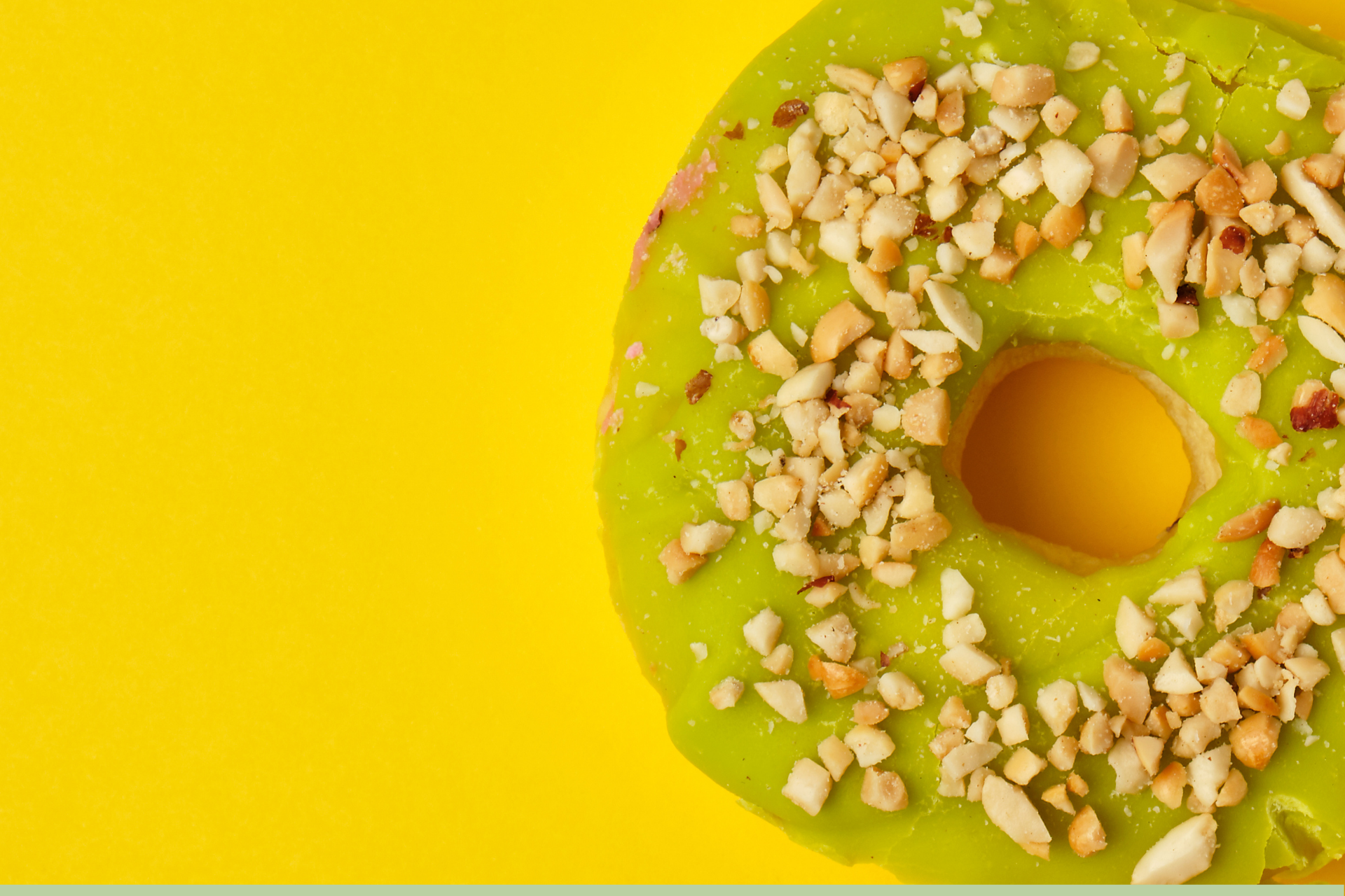 donuts de chocolate y pistacho